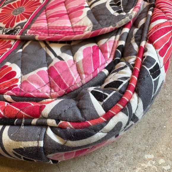 Vera Bradley Cherry Blossoms Large Crossbody Purse - Picture 6 of 11